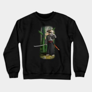 Exclusive Hand Drawn Samurai Rabbit | Samurai Collection Item-9 (Rabbit) | by Rendigart Studio Crewneck Sweatshirt